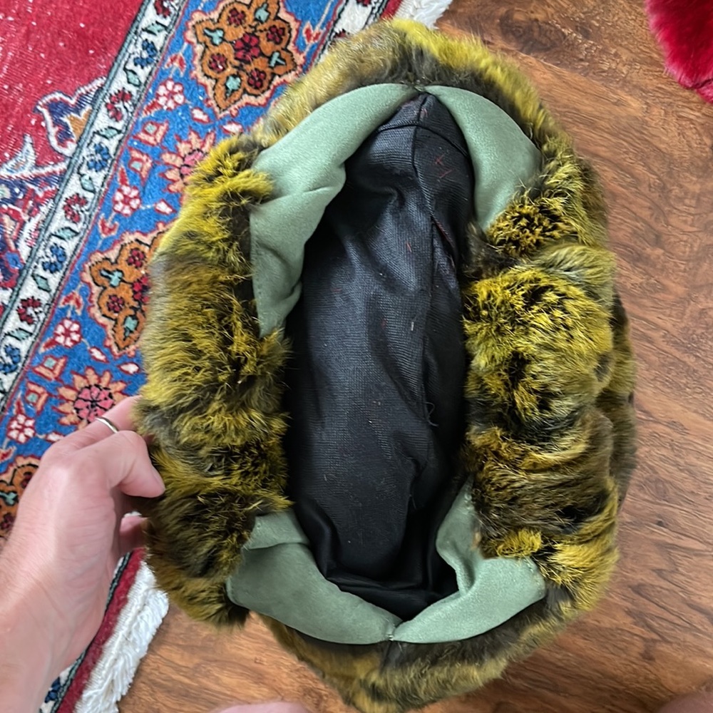Elena Girardi large rabbit fur shoulder bag - Picture 8 of 11